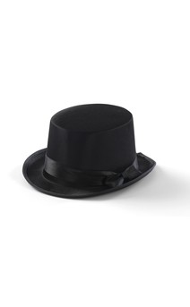 Click for more information about Black Mini Top Hat Non Woven