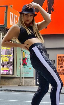 Click for more information about Sequin Drop Crotch Tapered Pant