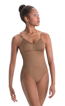 Click for more information about Convertible Strap Leotard With Removable Cups Underwears