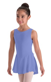 Click for more information about Tank Sheer Skirted Leotard Classwear Cotton