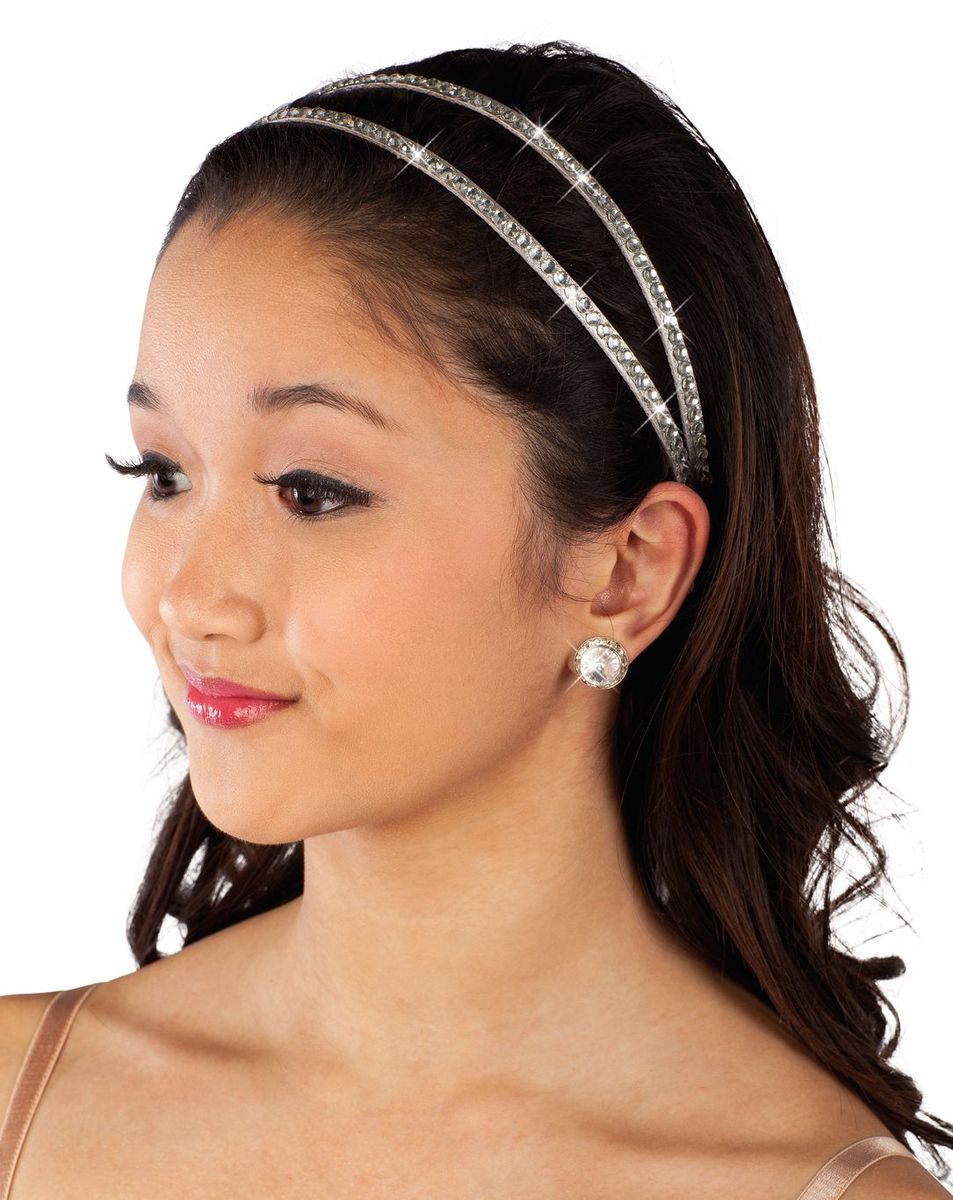 SILVER STRETCH HEADBAND