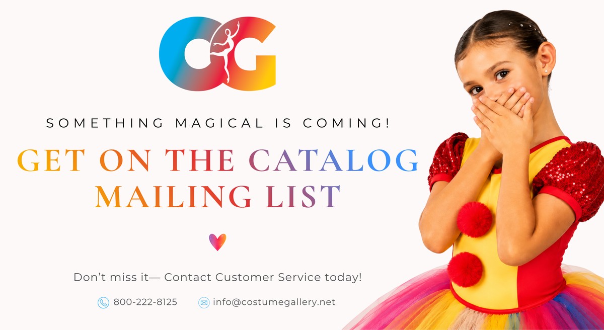 Get on the new catalog mailing list today!